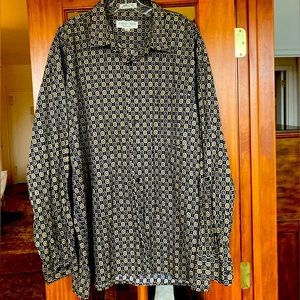 Jordan Craig Collection Paisley long sleeve all cotton shirt ❤️🥰